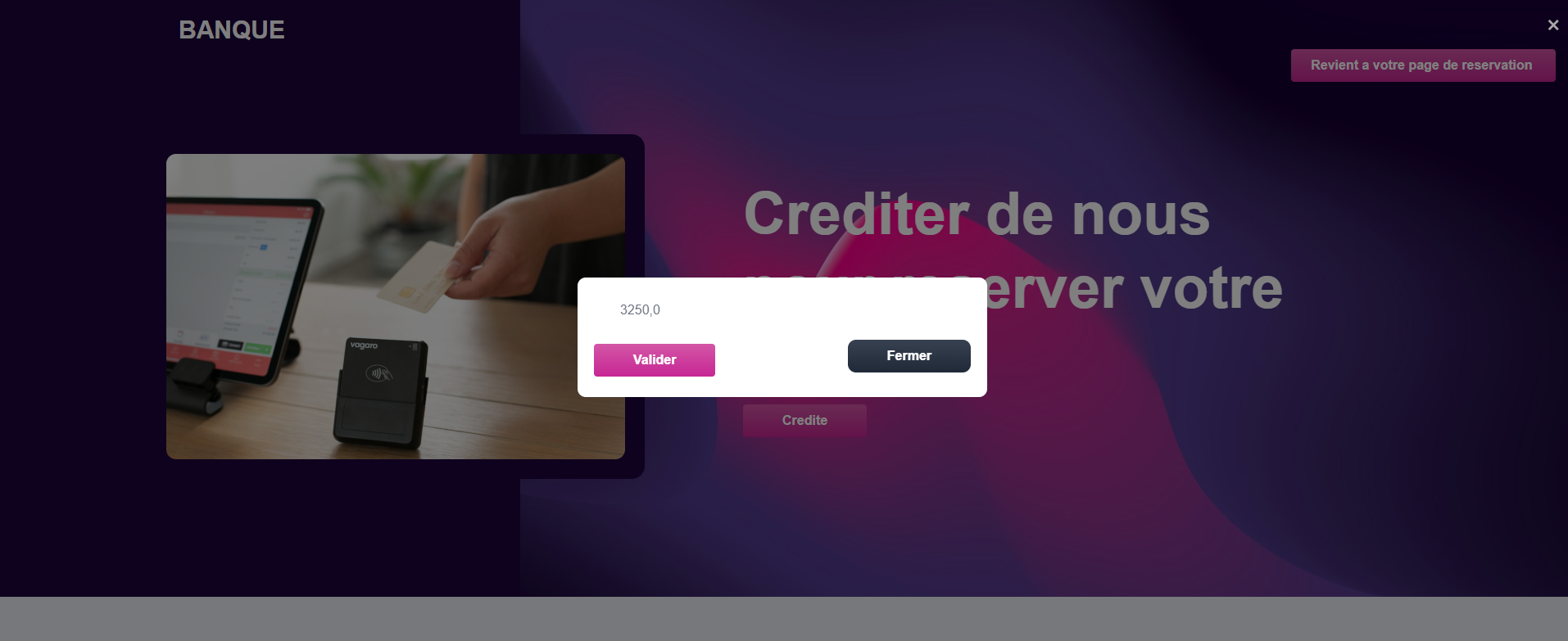 créditer compte